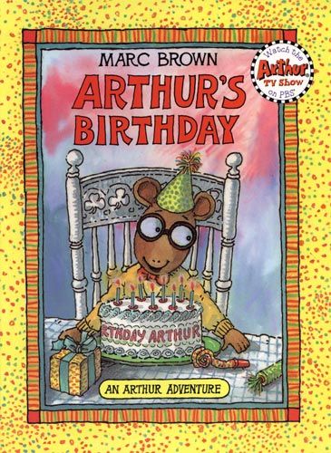 Front cover of "Arthur's Birthday"