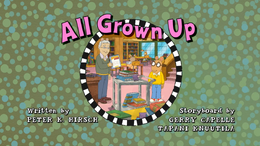 All Grown Up title card.png