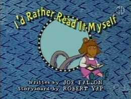 I'd Rather Read It Myself Title Card.png