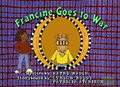 Francine Goes to War Title Card.png