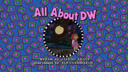 All About D.W. Title Card.png