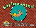 Binky Barnes, Art Expert Title Card.png