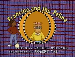 Francine and the Feline Title Card.png
