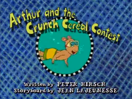 Arthur and the Crunch Cereal Contest Title Card.png