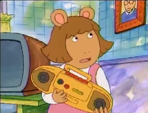 "MOM! Arthur's going to wreck my Crazy Bus!"