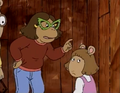Francine questioning D.W. (Sick as a Dog)1.png