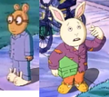 Arthur and Buster in Pajamas and Slippers.png