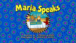 Maria Speaks