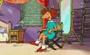 Prunella in her seat.PNG