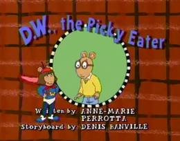 D.W., the Picky Eater Title Card.png