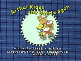 Arthur Rides the Bandwagon Title Card.png