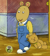 Arthur as a young boy