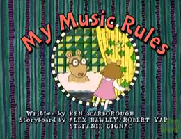 My Music Rules Title Card.png