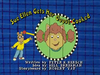 Sue Ellen Gets Her Goose Cooked Title Card.png