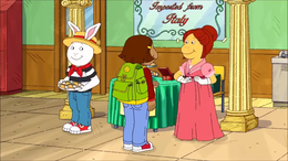 Buster Baxter and Muffy Crosswire in Italian Clothes.png