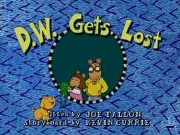 D.W. Gets Lost Title Card.png