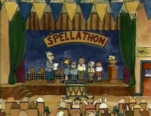 The Spellathon contestants.
