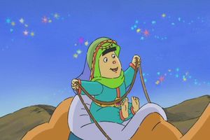 Princess Lemini riding the camel.jpg